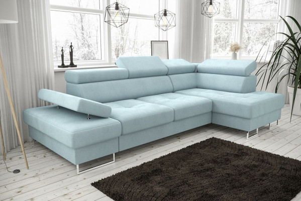 Sofaen L Form Sofa Couch Polster Wunnlandschaft Design Eckcouch Textil Lieder Nei