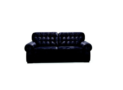 Design 2-Sëtzer Relax Sofas Club Lounge Sofa Polster Couch Stoff Couchen Textil