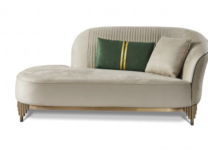 Chaiselongue Sofa Canapé Liege Ottomane Luxus Liegen Designer Miwwelen