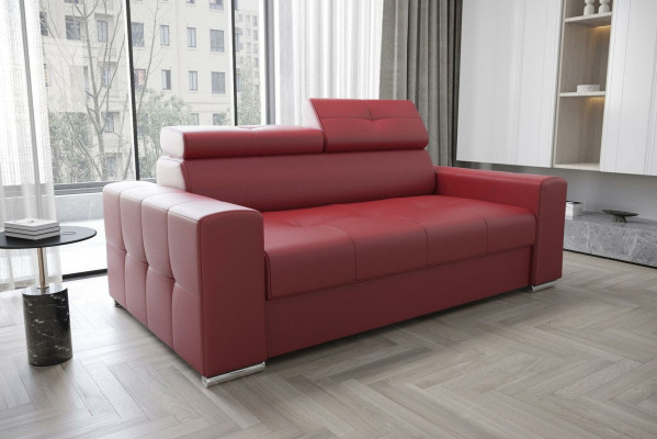 Couch Polster Stoff Lieder Sofa Design 2 Sëtzer Sofas Couchen Multifunktion Nei