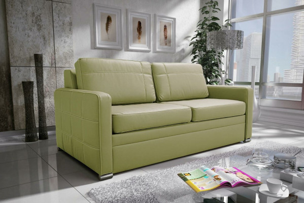 Design 2-Sëtz Sofa Couch Polster Zweisëtzer Couchen Sofas Textil Stoff Kënschtlecht Lieder