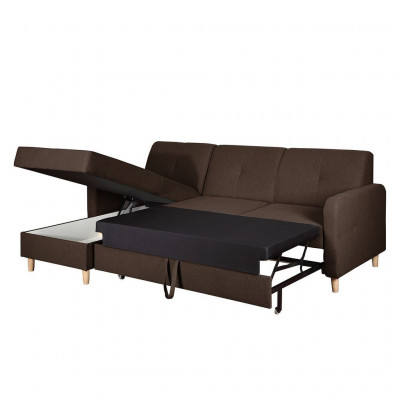 Design Ecksofa Schlofzofa Bettfunktion Couch Lieder Textil Polster Sofas Këscht