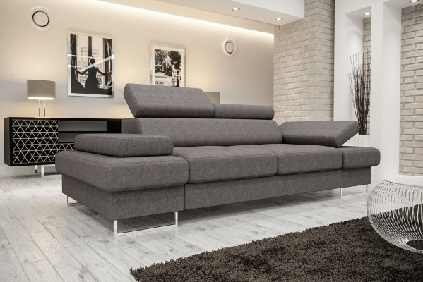 Design Sofa 3 Sëtz Multifunktioun Couche Polsterschlofsofa Sofa Couchen Nei