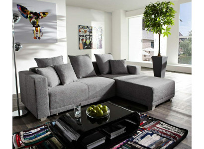 Eckcouch L Form Couch Sofa Polster Sofas Wunnlandschaft Stoffséik Hocker Couchen