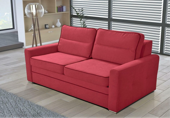 Schlofsofa Klappcouch Bett Sofa Canapéen  Luxus Textil Polster 170cm