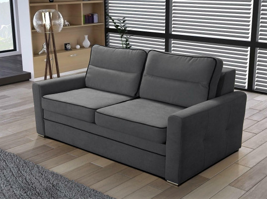 Schlofsofa Klappcouch Bett Sofa Canapéen  Luxus Textil Polster 170cm