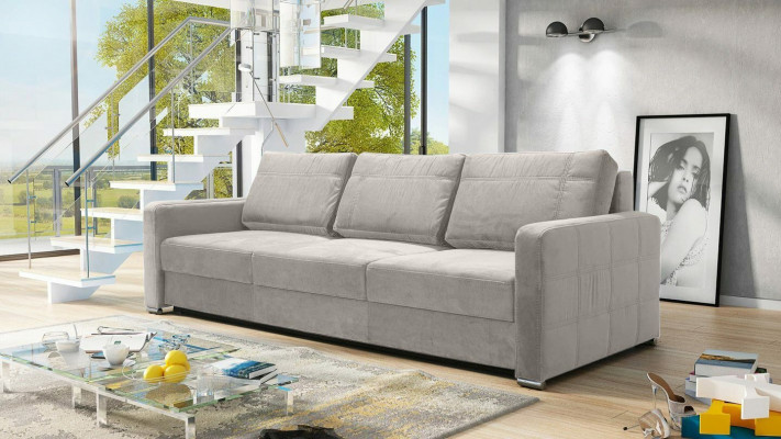 Schlofsofa Sofaen Kapp Textil Canapé Bett Sofa Schaf Couch Polster Miwwelen Stoff