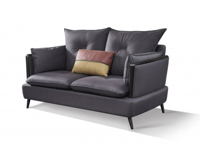 Canapé 2 Plazen Design Canapéen Polster Canapéen Textil Relax Moderne Sëtz Duebelsëtzer