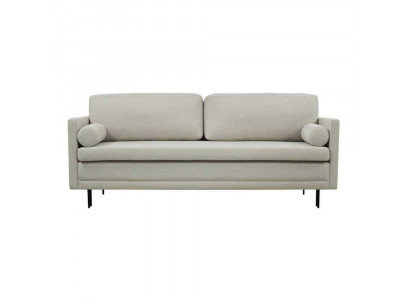 Canapé 3 Sëtz Stoffcanapé Couch Lieder Textil Polsterkanapé Loungecanapé Sofa Schlof.