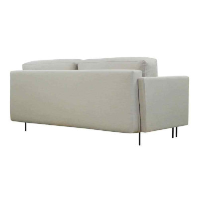 Canapé 3 Sëtz Stoffcanapé Couch Lieder Textil Polsterkanapé Loungecanapé Sofa Schlof.