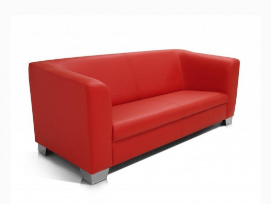 Sofa 3 Sëtzer Design Sofaen Polster Couchen Relax Lieder Modern Dräi-Sëtzer Nei