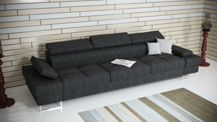 Sofa 4 Sëtzer Couch Polstersdesign Sofa 4er Sitz Sofas Textildesign Sofa Miwwelen