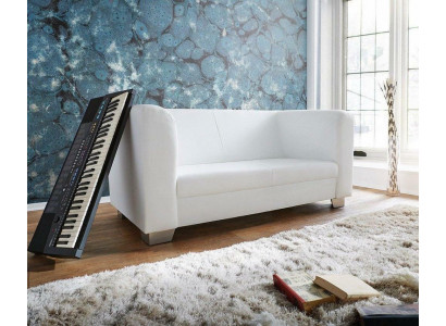 Sofa Sofa Design Polster Modern Leder Sofasen 2 Sëtzer Zweisëtzer Designer Nei