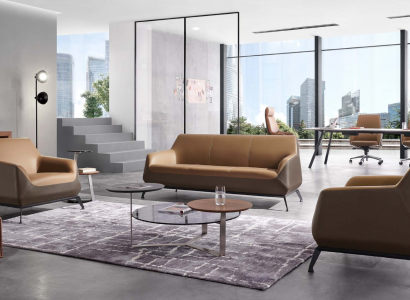 Sofa Wunnzëmmer Set Sofagarnitur 3+1+1 Sëtzer Dësch Designer