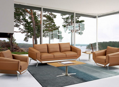 Set Sofasett Sofa Canapé Polster 311 Dëschdësch Neit Sofas Grupp 4 Stéck.