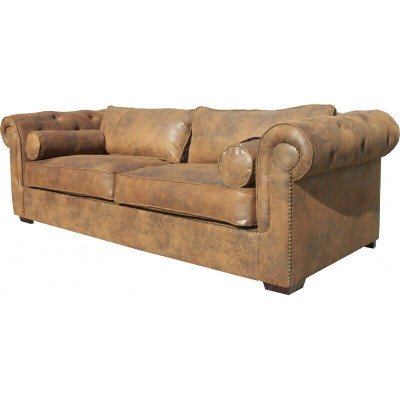 Chesterfield Sofa Garnitur 3+2 Couch Stoff Set Sofae Couchen Nei Sofa Lieder