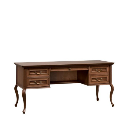 Büro Miwwelen Regal Schreifdësch Kommode Fotell Vitrinn Komplett 4-Stéck Set