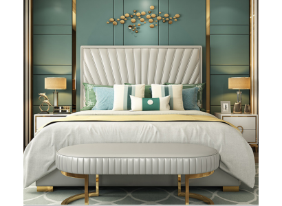 Bett-Këssen Design Luxus Duebel Hotel Better Schlof Zëmmer 180x200cm