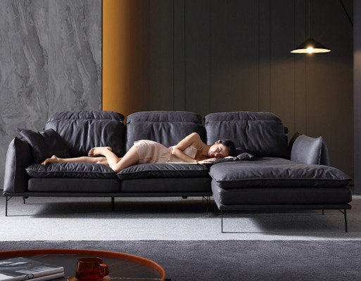 Ledercouch Eckcouch Couch Sofa Polstersuite Designer Miwwelen