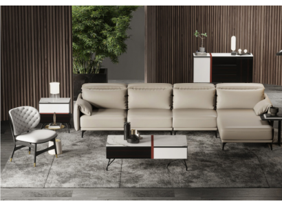 Designer Liederkaas Sofa Ecksofa Polster Eck Couche Sëtz Eck L Form Garnitur Sofa Nei