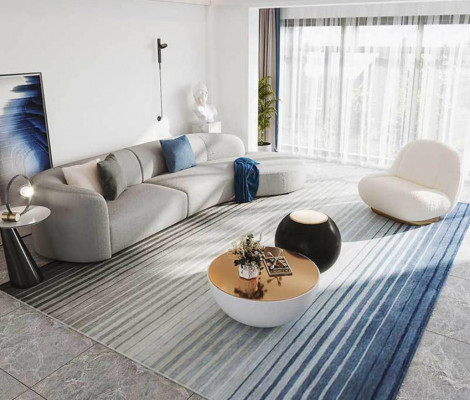 Sofa L-Form Sofa Wunnlandschaft Relax Sëtz Design Couche Lounge Sofas Textil Nei