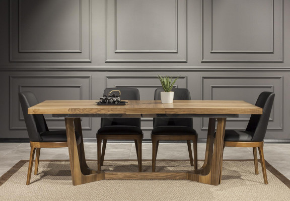 Iessdësch Dësch Kichendësch Luxuriéis Praktesch Holz Moderner Stil Nei