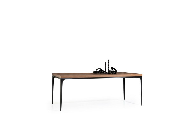 Kicheldësch Dësch Iessdësch Dëscher Miwwel Holz 200x92cm Iessdëscher Wunnen