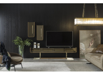Sideboard Schaf Wand Wunnzëmmer TV Miwwel Schafwand Media RTV Wunnen