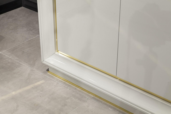Kleederschaaf Modern Bequem a Wäiss mat luxuriéiser Späicherplaz