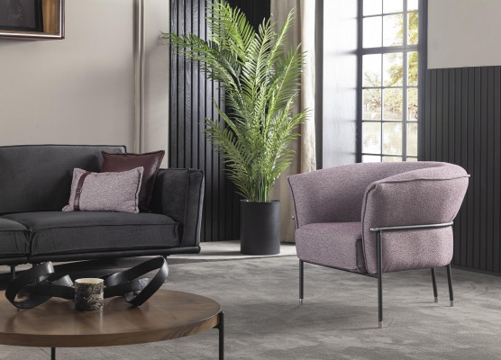 3+1 Sëtz Sofa a Gro Modern Couch Miwwelen Sofagarnitur Italienesch Ariichtung