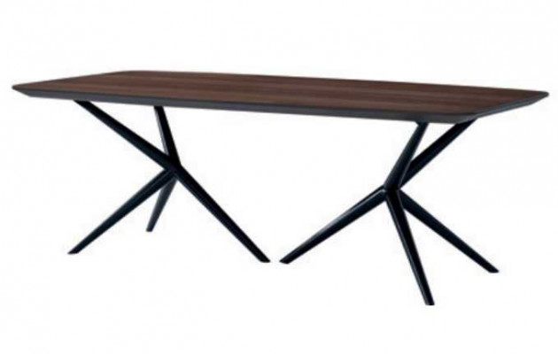 Iesszëmmer Modernen Set Dësch 4x Stull Kommode Luxus Designer Set