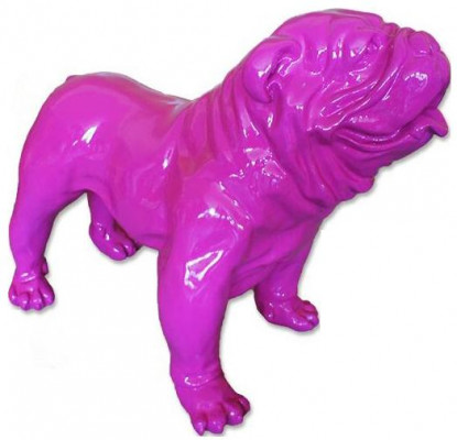 Statu Bunt Skulptur Abstrakt Designer Dekoratioun Figuren Statuen Hond Deko
