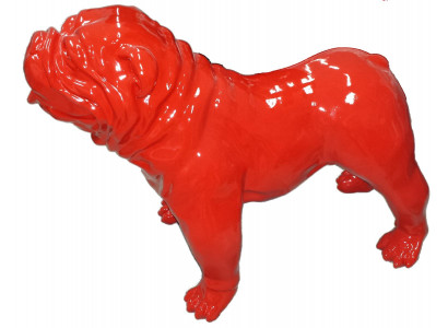 Design Hond Deko Statu Skulptur Abstrakt Dekoratioun Figure Statuen rouden Déier