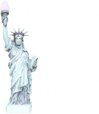 USA Amerika Dekoratioun Buedemlampe Fräiheetsstatu Buedemlampe Dëschtlampe Luucht
