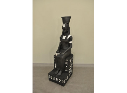 Ägyptesche Pharao Statu Skulptur Figuren Skulpturen Dekoratioun Deko Figur 123cm