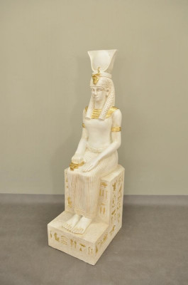 Ägyptesche Pharao Statu Skulptur Figuren Skulpturen Dekoratioun Deko Figur 123cm