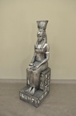 Ägyptesche Pharao Statu Skulptur Figuren Skulpturen Dekoratioun Deko Figur 123cm