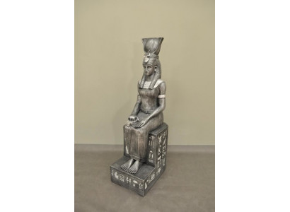XXL Designer Figur Göttin Isis Statu Skulptur Dekoratioun Figuren Statuen 123cm