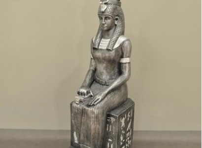 XXL Designer Figur Göttin Isis Statu Skulptur Dekoratioun Figuren Statuen 123cm