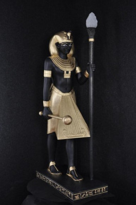 Steeluucht Skulptur Figur Luuchten Luucht Ägypten Statu Figuren Skulpturen 2876
