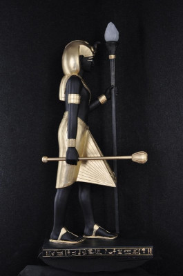 Steeluucht Skulptur Figur Luuchten Luucht Ägypten Statu Figuren Skulpturen 2876