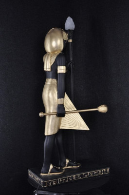 Steeluucht Skulptur Figur Luuchten Luucht Ägypten Statu Figuren Skulpturen 2876