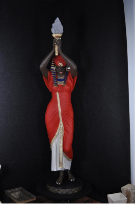 Steeluucht Skulptur Figur Luuchten Leucht Ägypten Statue Figuren Skulpturen Deko
