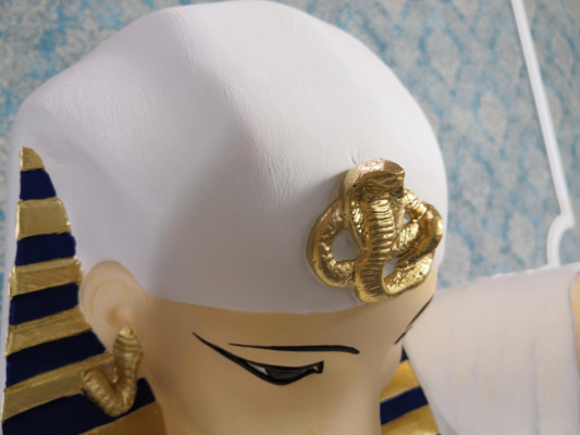 Design Stehlampe Ägyptesch Frafigur Stehleuchte Luuchten Stehlampen Figur