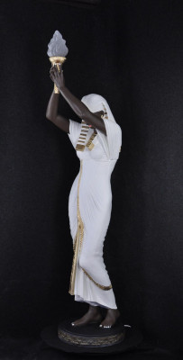 Steeluucht Skulptur Figur Luuchten Leucht Ägypten Statue Figuren Skulpturen Deko