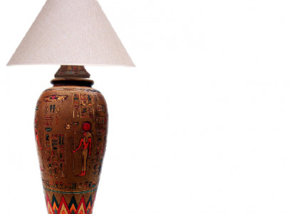 Ägyptesch Stiwwellampe Dëschtlampe Lampe Luuchten Handaarbecht Luuchten Stiwwellampe