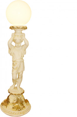 XXL Grouss Dëschlampe 113cm Dësch Luucht Luuchten Luuchten Stand Figur Skulptur