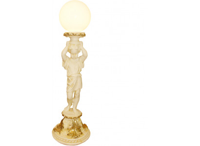 XXL Grouss Dëschlampe 113cm Dësch Luucht Luuchten Luuchten Stand Figur Skulptur