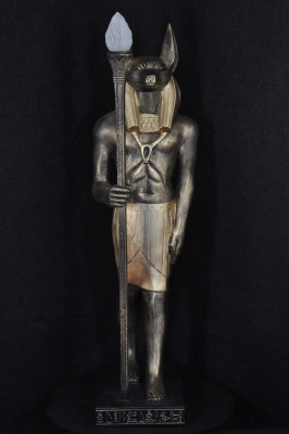 Design Ägyptesch Figur Statue Skulptur Figuren Skulpturen Dekoratioun Nei P2875x1335