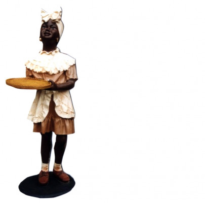 Design Fra mat Blat Figur Statu Skulptur Figuren Skulpturen Dekoratioun 7036